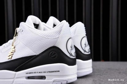 BLACK JORDAN WHITE AIR 3 FRAGMENT 1001